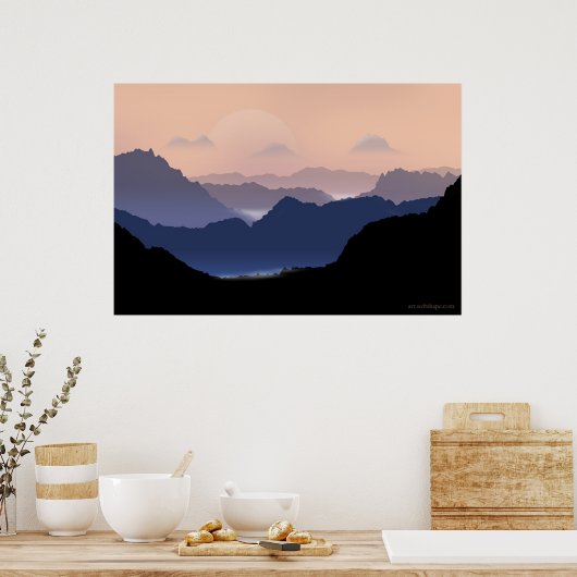 Bergen Poster (Keuken)