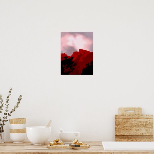 BERGEN POSTER (Keuken)