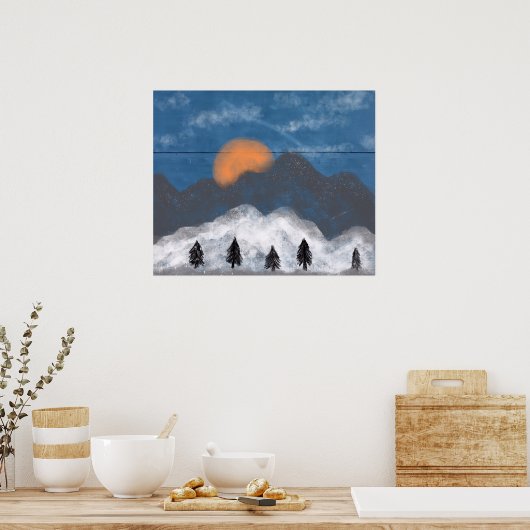 Bergen Poster (Keuken)