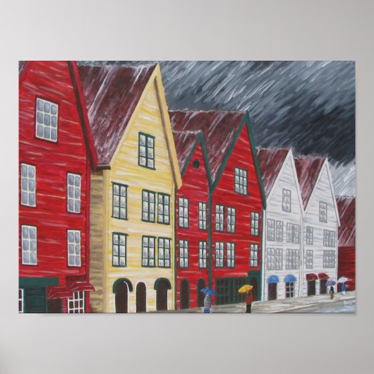 Bergen Poster (Voorkant)