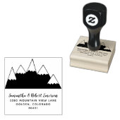 Bergen retouradres rubberstempel (Gestempeld)
