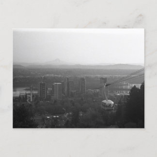 Bergen, rivieren en Trams-briefkaart Briefkaart