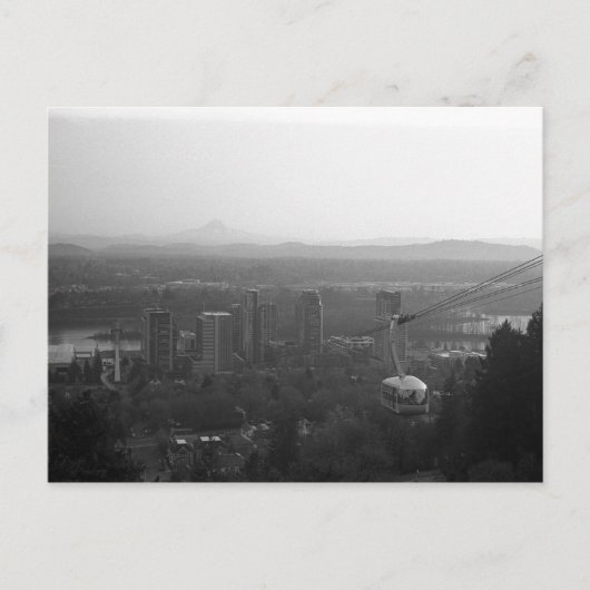 Bergen, rivieren en Trams-briefkaart Briefkaart (Voorkant)