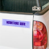 Bergen Rock slogan bumper sticker (Op Truck)
