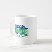 Bergen Rocken Koffiemok (Voorkant links)