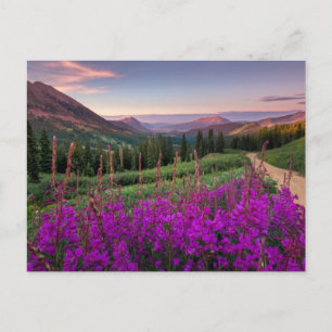 Bergen Rocky Mountains, Colorado Briefkaart