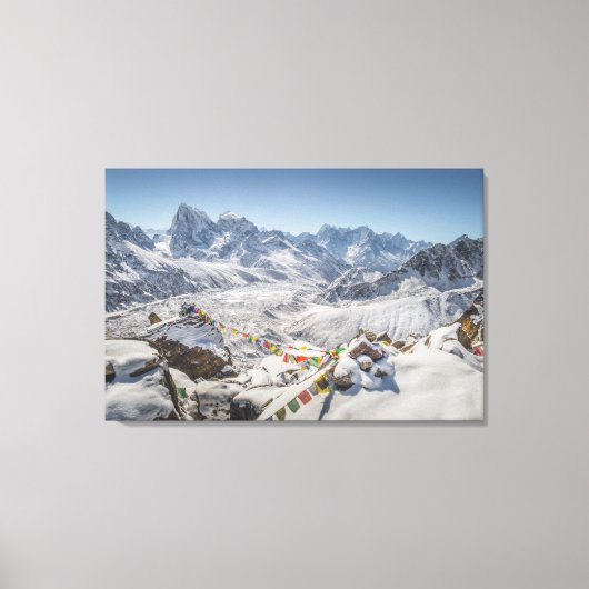 Bergen | Rocky Mountains, Colorado Canvas Afdruk (Voorkant)