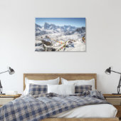 Bergen | Rocky Mountains, Colorado Canvas Afdruk (Insitu (Slaapkamer))
