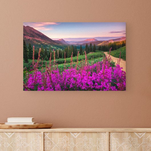 Bergen | Rocky Mountains, Colorado Canvas Afdruk
