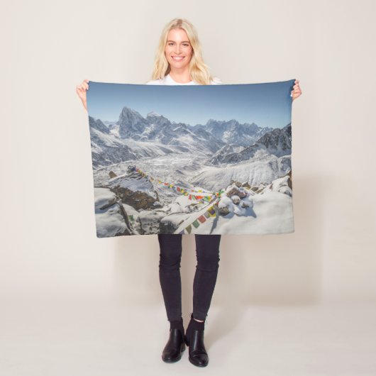 Bergen | Rocky Mountains, Colorado Fleece Deken (In situ)