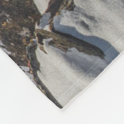 Bergen | Rocky Mountains, Colorado Fleece Deken (Hoek)