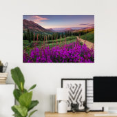 Bergen | Rocky Mountains, Colorado Poster (Thuiskantoor)