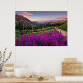 Bergen | Rocky Mountains, Colorado Poster (Keuken)