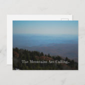 bergen roepen briefkaart (Voorkant / Achterkant)