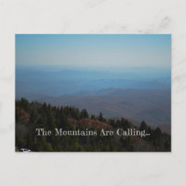 bergen roepen briefkaart