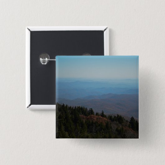 bergen roepen vierkante button 5,1 cm (Voorkant /achterkant)