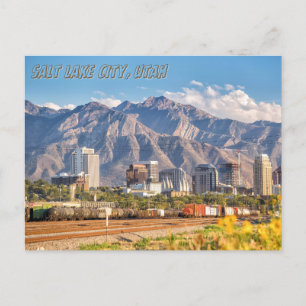 Bergen Salt Lake City Bergreizen Souvenir Briefkaart