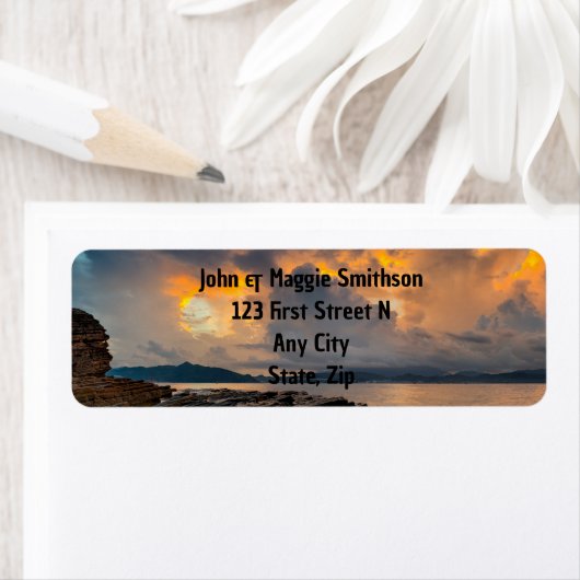 Bergen Sky Wolken Wilderness Landschap landschap Etiket (Insitu)