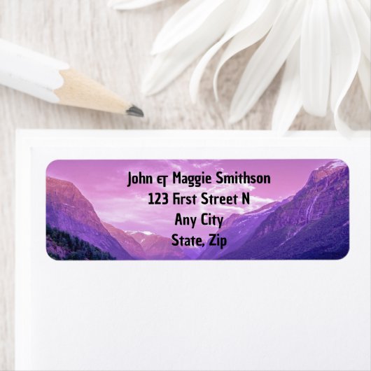 Bergen Sky Wolken Wilderness Landschap landschap Etiket (Insitu)