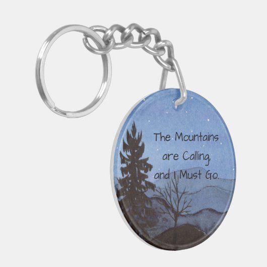 Bergen Sleutelhanger (Voorkant Links)