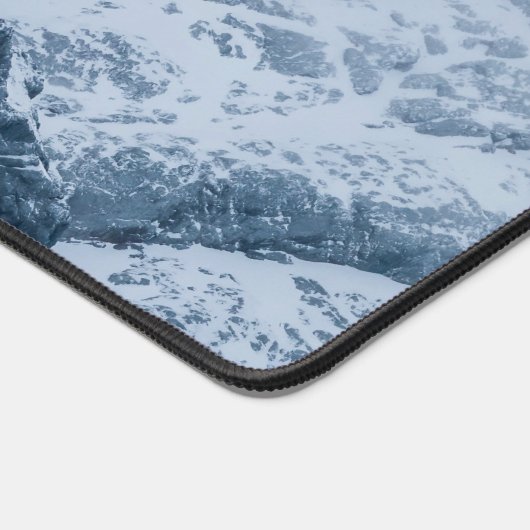 Bergen sneeuw en mist bureaumat (Hoek)
