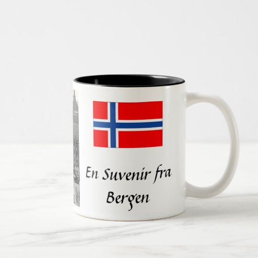 Bergen Souvenir Mok (Rechts)