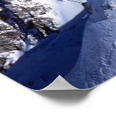 Bergen St Anton Austria Holiday Card Poster (Hoek)