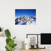 Bergen St Anton Austria Holiday Card Poster (Thuiskantoor)