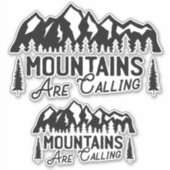 Bergen sticker (Voorkant)