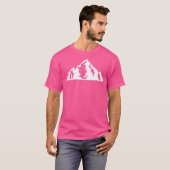 Bergen T-shirt Wandelen Shirt Mountain Shirt Mount (Voorkant volledig)