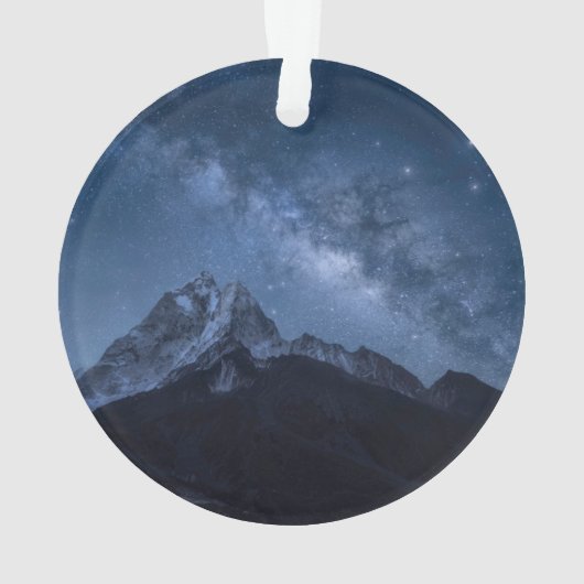 Bergen | Thamserku Mountain, Nepal Ornament (achterkant)