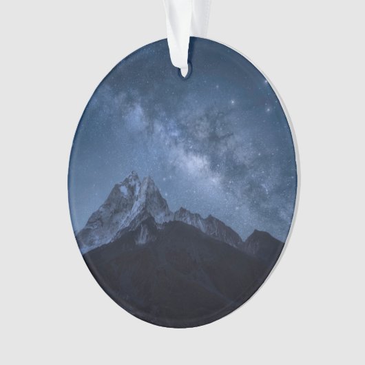 Bergen | Thamserku Mountain, Nepal Ornament (voorkant)