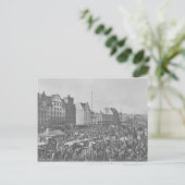 Bergen Torvet Briefkaart (Staand voorkant)