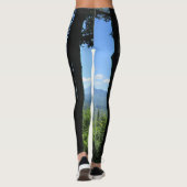 Bergen tussen twee bomen leggings (Achterkant)