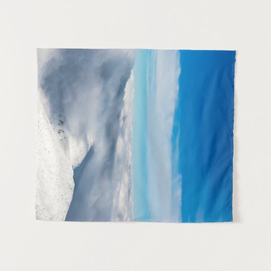 Bergen uit wolken wandkleed (Voorkant (horizontaal))