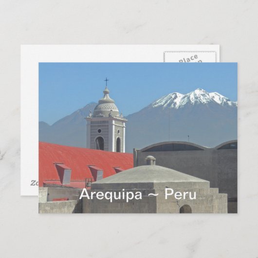 Bergen van Arequired pa Peru Briefkaart (Voorkant / Achterkant)
