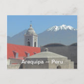 Bergen van Arequired pa Peru Briefkaart (Voorkant)