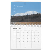 Bergen van East Hokkaido Calendar Kalender (Feb 2026)
