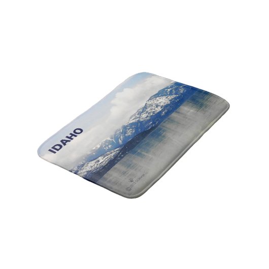 Bergen van het meer badmat (Gekanteld)