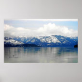 Bergen van het meer poster (Voorkant)