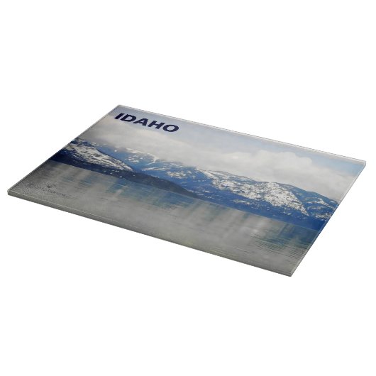 Bergen van het meer snijplank (Hoek)