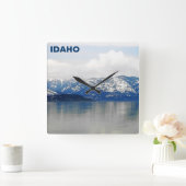 Bergen van het meer vierkante klok (Huis)