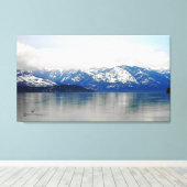 Bergen van het Zee Canvas Afdruk (Insitu (Houten vloer))