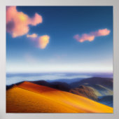 Bergen van het Zee Poster (Voorkant)