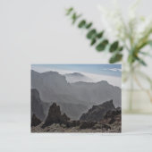 Bergen van La Palma Briefkaart (Staand voorkant)