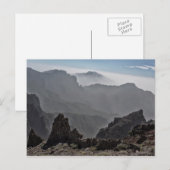 Bergen van La Palma Briefkaart (Voorkant / Achterkant)