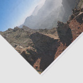 Bergen van La Palma Tissuepapier (Detail)