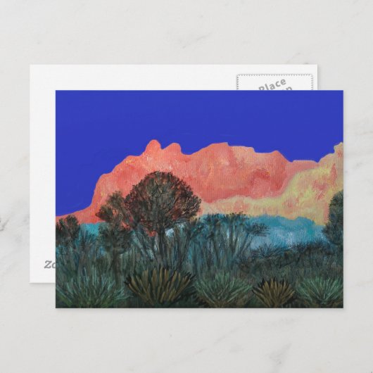 Bergen van Ojai Briefkaart (Voorkant / Achterkant)