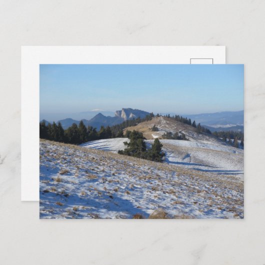 Bergen van Pieniny Briefkaart (Voorkant / Achterkant)