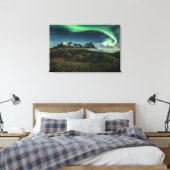 Bergen | Vestrahorngebergte in IJsland Canvas Afdruk (Insitu (Slaapkamer))